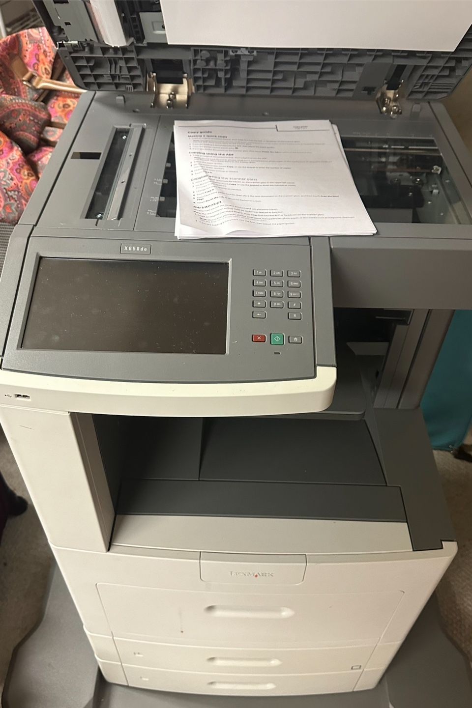 Lexmark X658de Corporate Printer for Sale in Mesa, AZ OfferUp