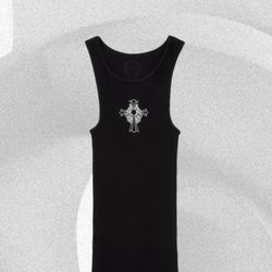 Chrome Hearts Hairy Cross Tank Top