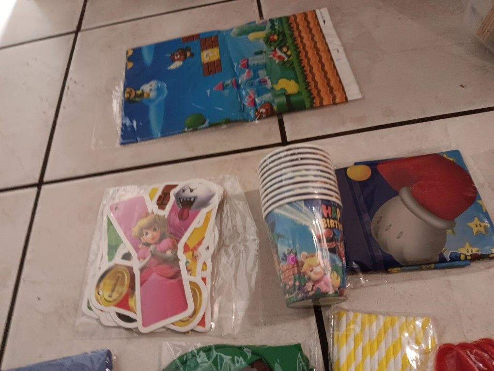 Mario Brothers Party Pack