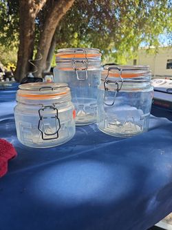 Glass Canister Set
