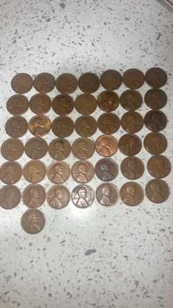Lot of Lincoln Wheat/Memorial Pennies