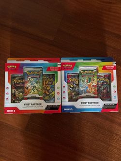 Pokemon First Partner Series 2 and 3 New