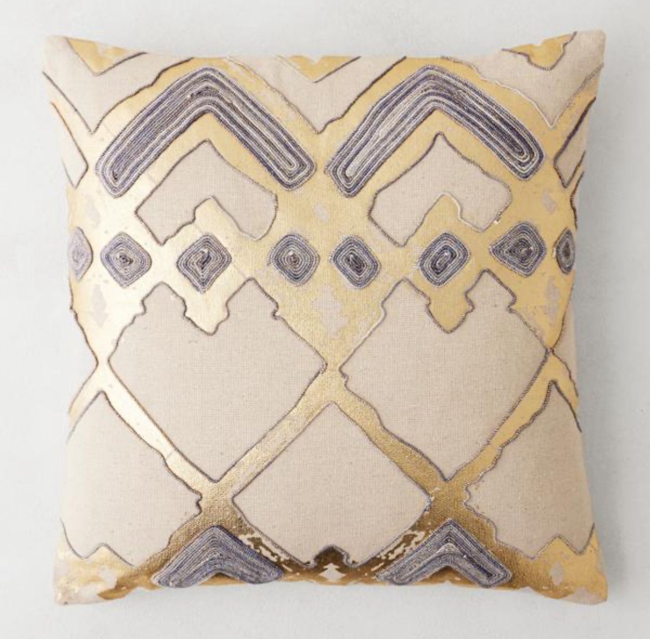 3 Geometric Shaped Zgallerie Pillows