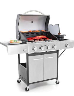 Asador de gas