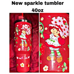 New strawberry shortcake tumbler adorable