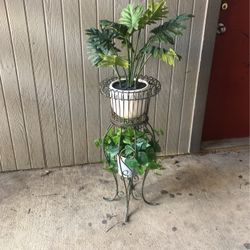 Adorno De Metal Para Macetas