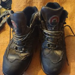 Red Wing Steel Toe Work Boots Very Good Shape