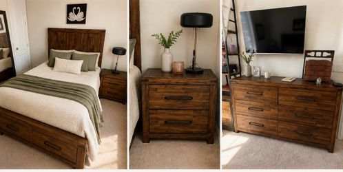 4 piece queen bedroom set