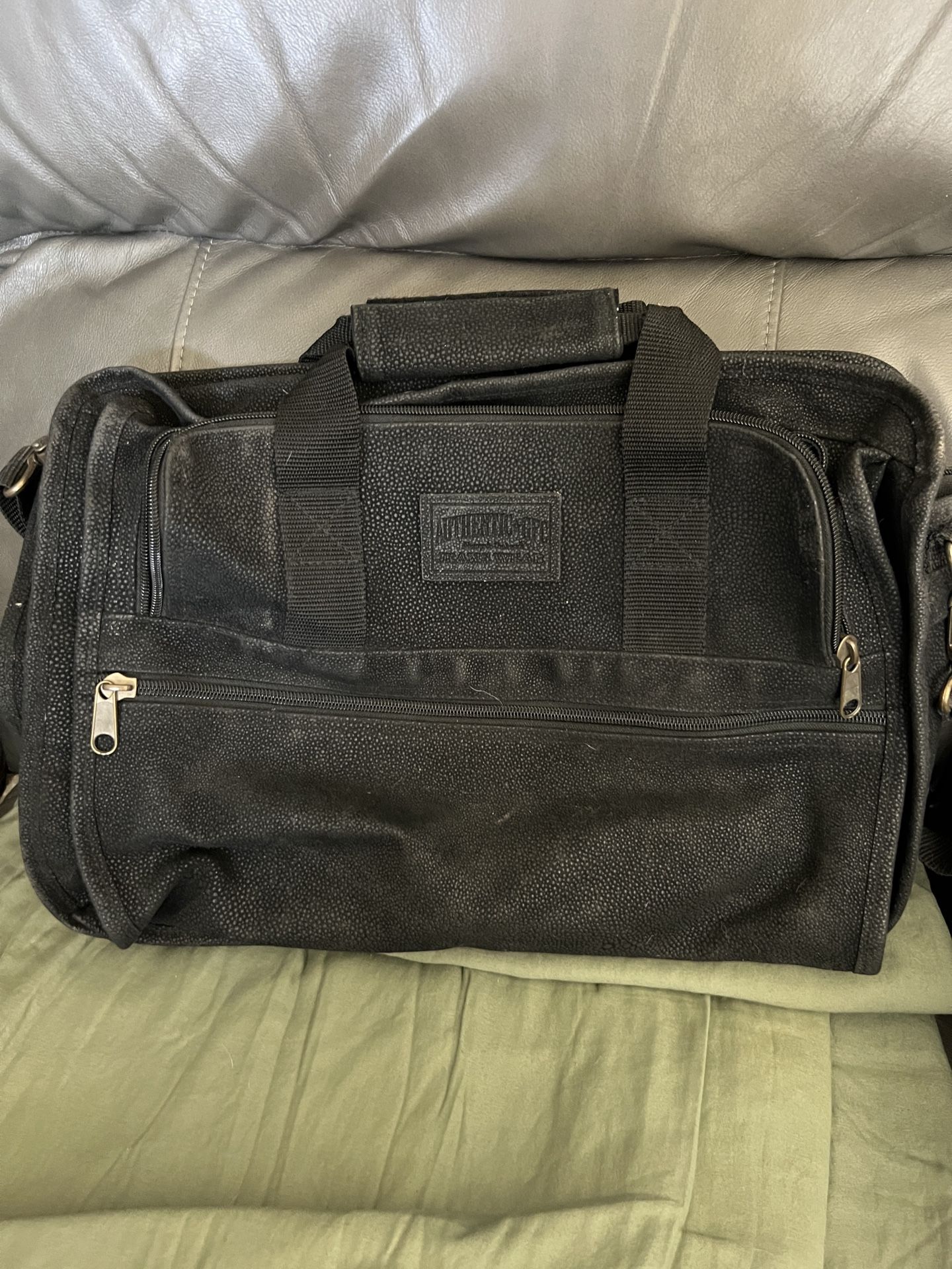 Mens Black Authentic GFC TRAVEL BAG