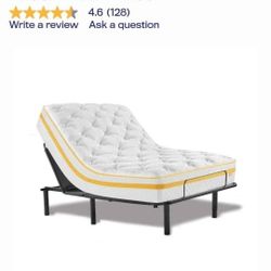 Simmons King Bed & Frame