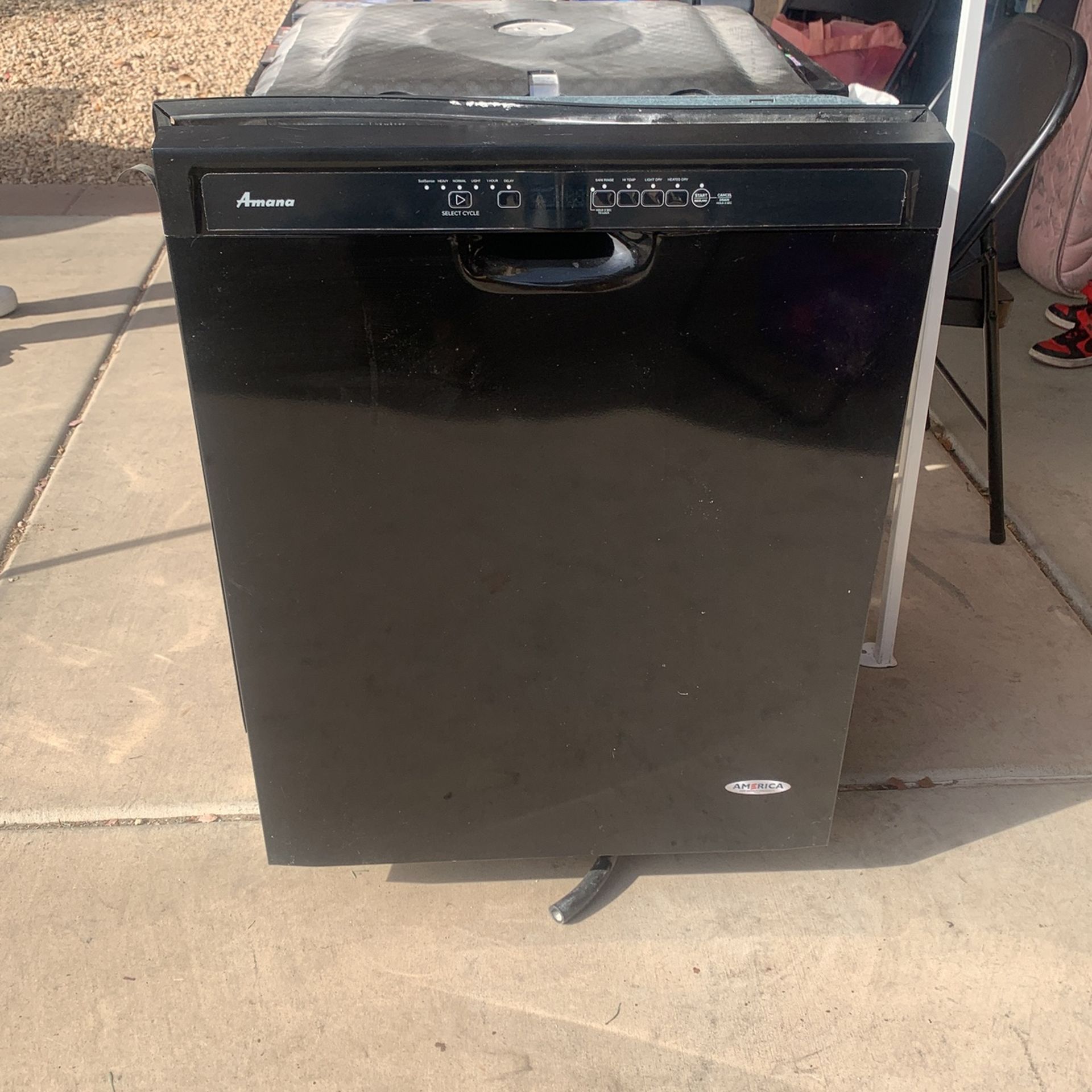 Amana Dishwasher Black