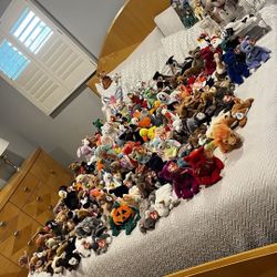 180 TY Beanie Babies- Sold Separately Or ALL at Once 