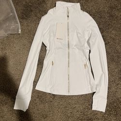 White Lululemon Jacket 