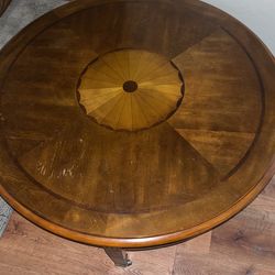 Soild Wood Round Coffee Table