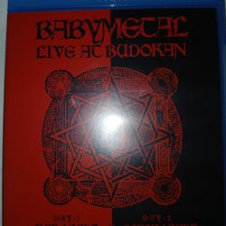 Babymetal Budokan Concert Music Blu-ray 