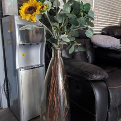 32"- Glass Vase