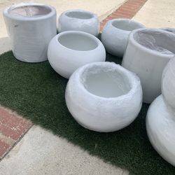 White Pots