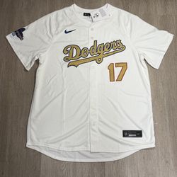 Shohei Ohtani Los Angeles Dodgers Nike 25’ Gold Collection Limited Jersey #17 XL