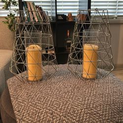 Aesthetic Large Candle Holders