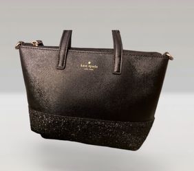 Kate Spade small glitter tote