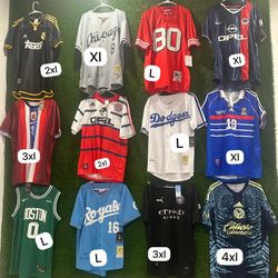 Sports Jerseys Diff Sizes And Prices