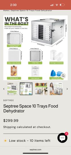 food dehydrator