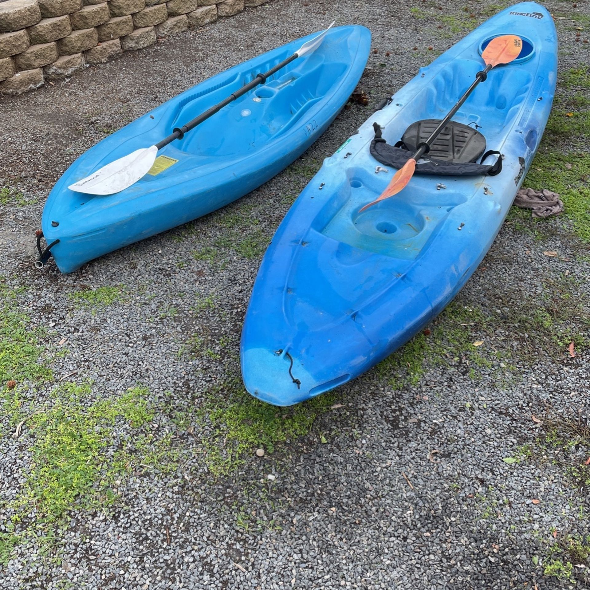 Two Kayaks for Sale