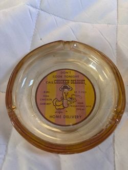 Chicken Delight Vintage Ashtray.