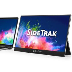 SideTrak Solo Pro 15.8" Portable Monitor - FHD 1080P LED Anti-Glare IPS Screen, Dual Display, for Mac, PC, Chrome Laptops, Game Consoles, USB or Mini 