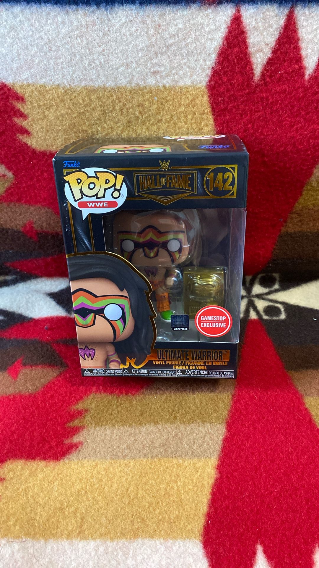 Ultimate Warrior Vinyl Figure GameStop Exclusive