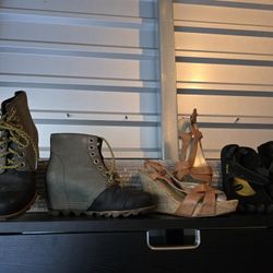 Sorel Boots,  Guess Sandals, Minimalist Shoes 