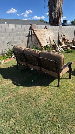 Patio sofa upscale