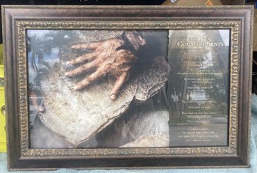 The 10 Commandments Frame