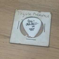 Malmsteem Guitar Pick