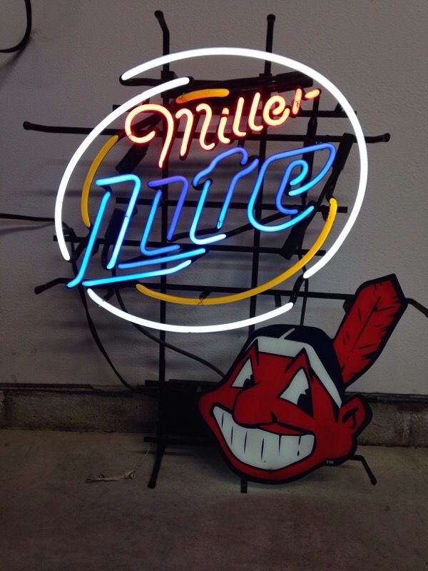 Neon Sports Beer Sign