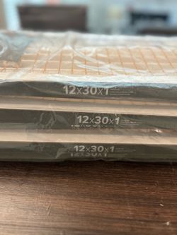 6  AC Furnace Air Filters by 3M