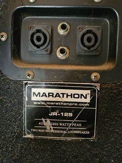 Marathon Speakers