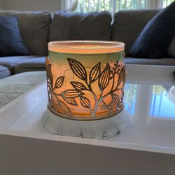 Bath and Body Works Marble Candle Holder