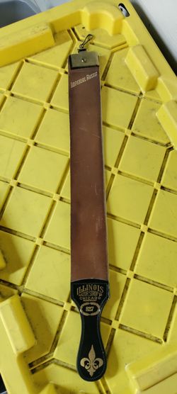 Vintage leather strop