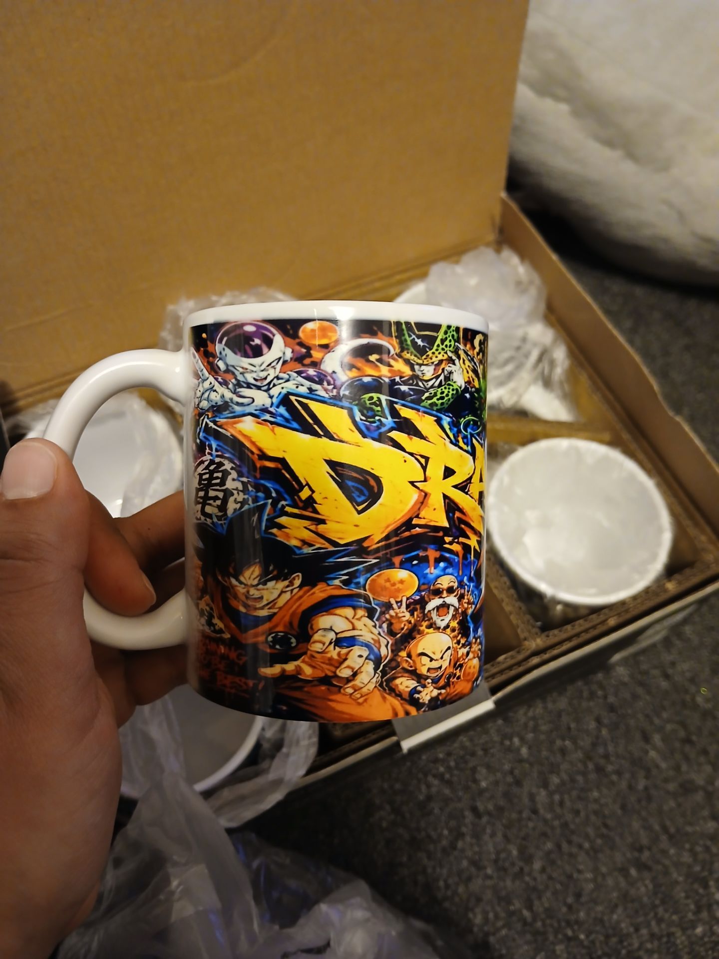 Custom Dragon Ball Z mug