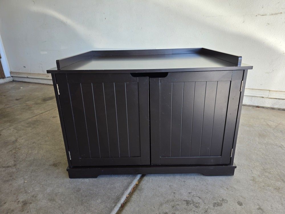 Cat Litter Box Cabinet
