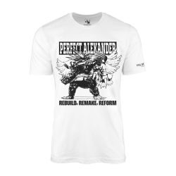 Final Fantasy XIV Perfect Alexander T-shirt White Small
