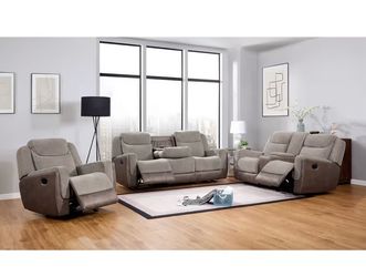 Nisa Brown Reclining 3pc 😊🤓🔥💕🥰🤩🤩