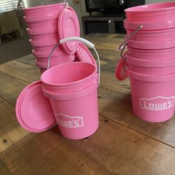 Lowes Pink Mini Bucket
