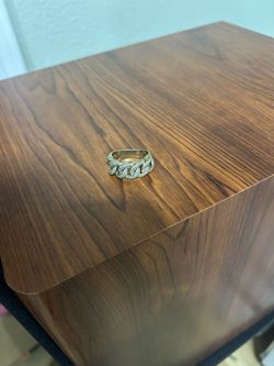 Diamond And 10k Gold Ring