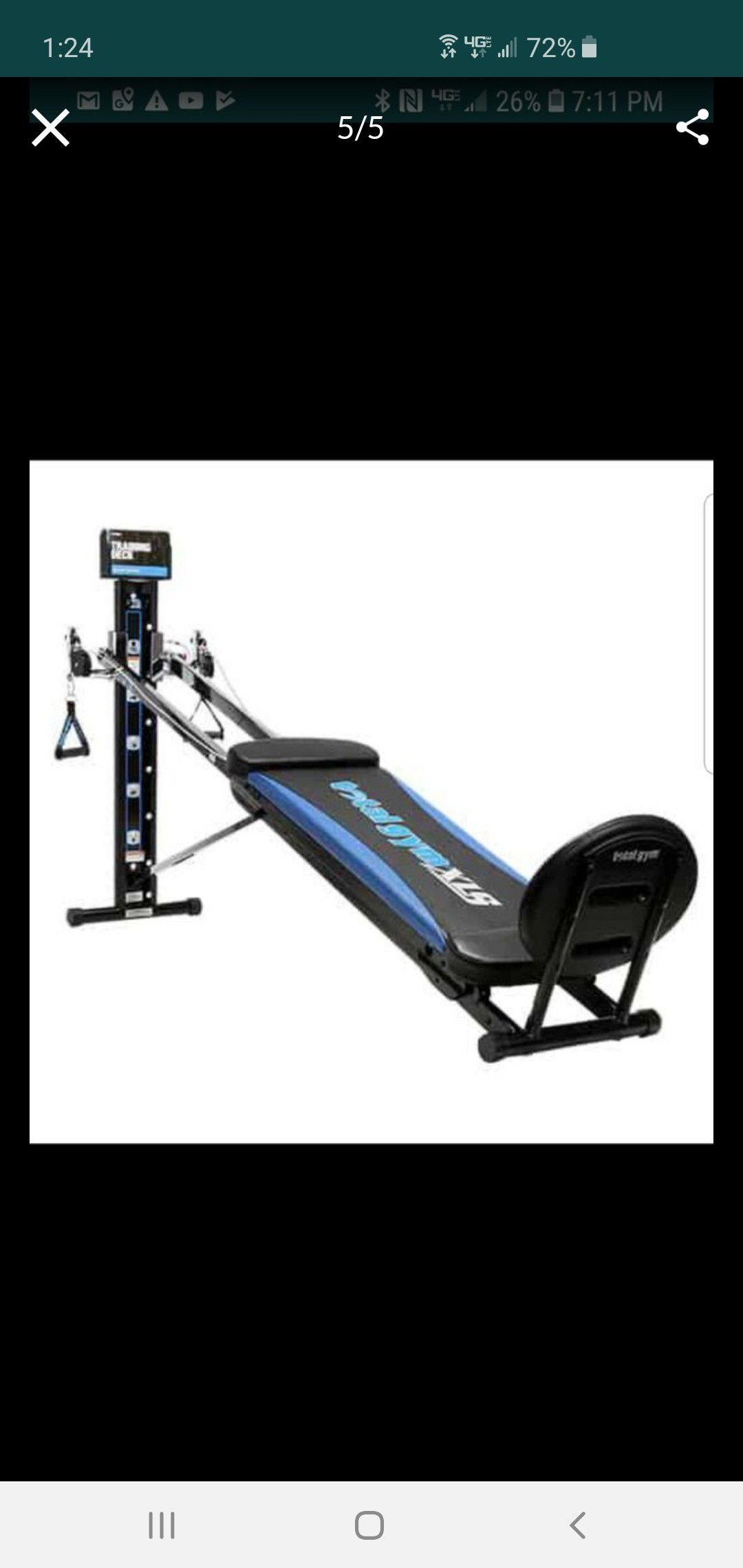 Total gym XLS HOME GYM easy to use