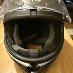 AGV K-6 Motorcycle Helmet - Matte Black, Small/medium