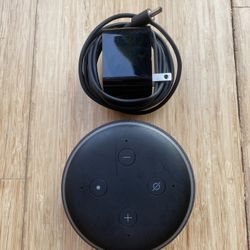 Amazon Echo Dot 3rd Gen Black Wireless Bluetooth Alexa Smart Speaker