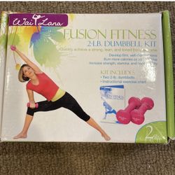 Wai Lana Fusion Fitness Dumbbell Set 2 Pounds