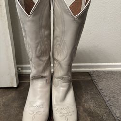White Idyllwind Boots